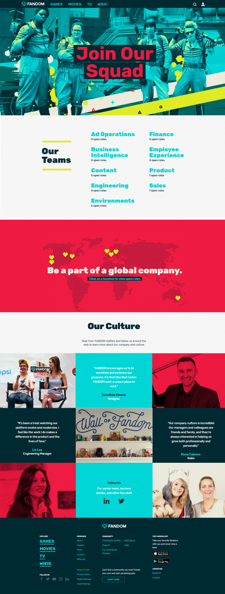 10 Examples of an Awesome Company Career Page Ongig Blog