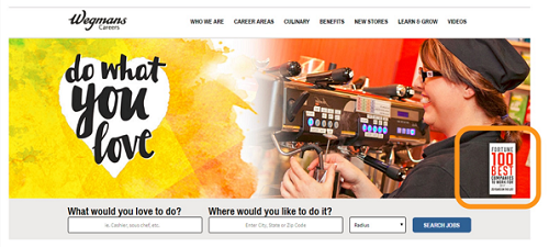 Wegmans Employer of Choice Cover