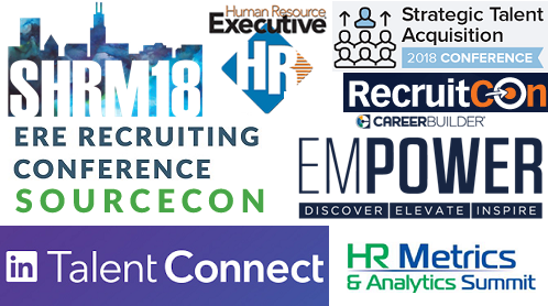 Upcoming 2018 People, HR, TA, Recruiting Conferences Cover