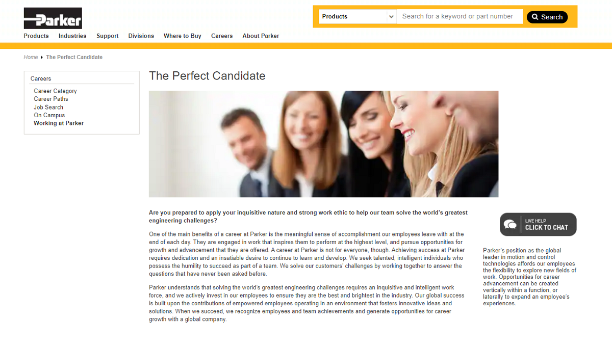 Parker the perfect candidate