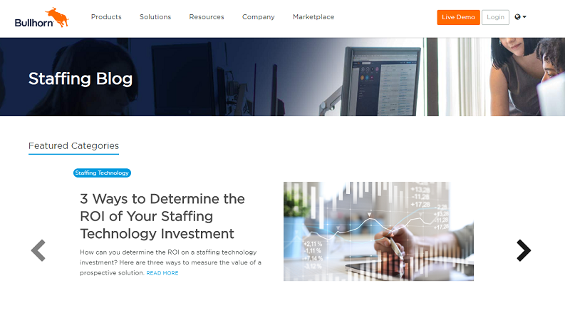 bullhorn hr blog homepage