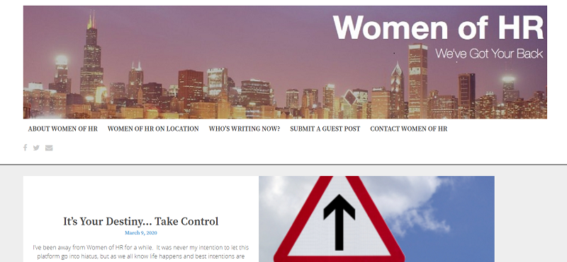 women of hr blog homepage