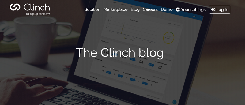 clinch talent blog homepage
