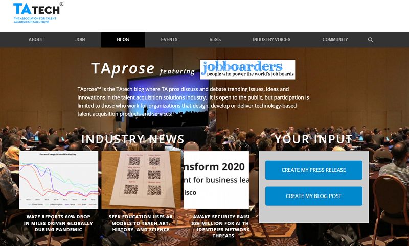 tatech blog homepage