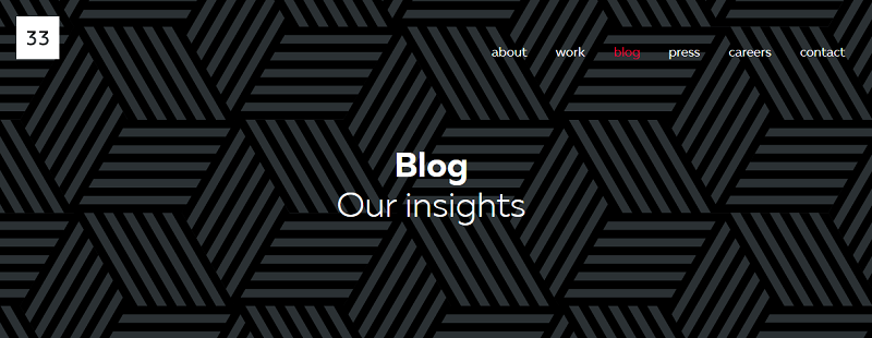 thirty three recruitment blog