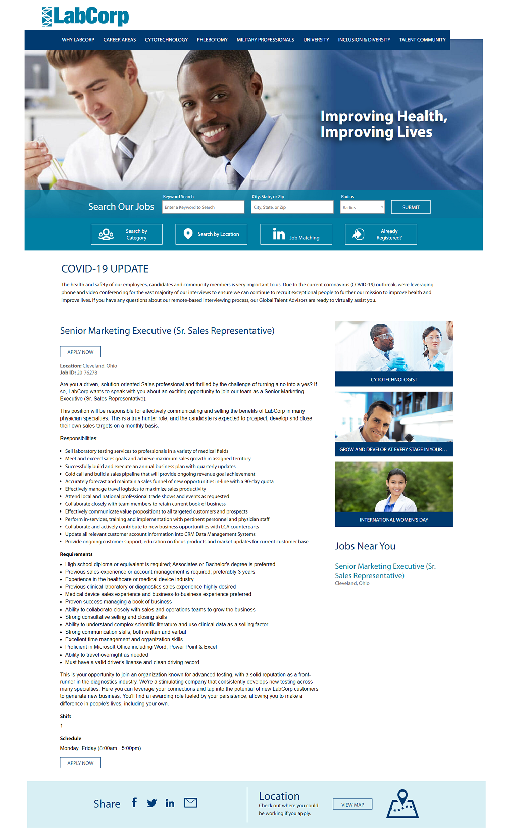 labcorp job ad