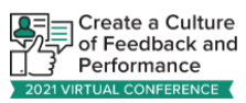 create a culture of feedback and performance logo